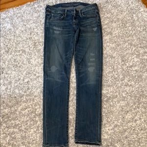 Citizens of Humanity racer low rise skinny jeans